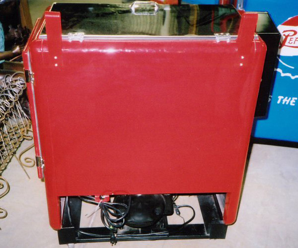 Coca Cola Ideal 55 Machine - Rear View