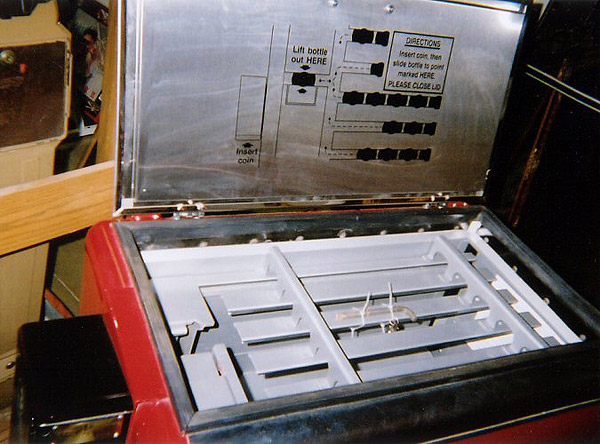 Coca Cola Ideal 55 Machine - Slider Rack