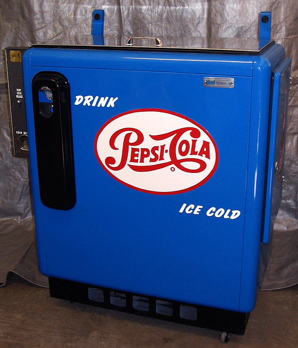 Pepsi Cola Ideal 55 Machine - Front View