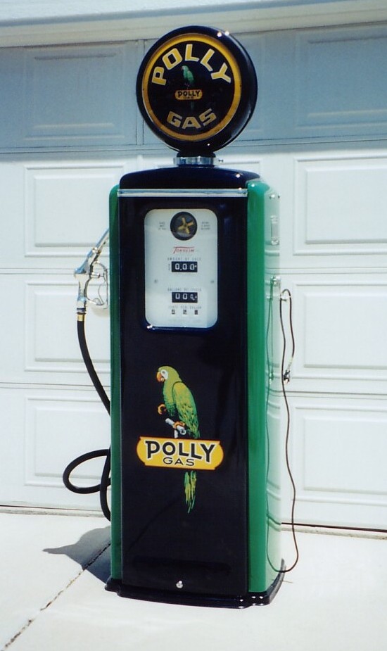 Polly Gas Pump - Front View