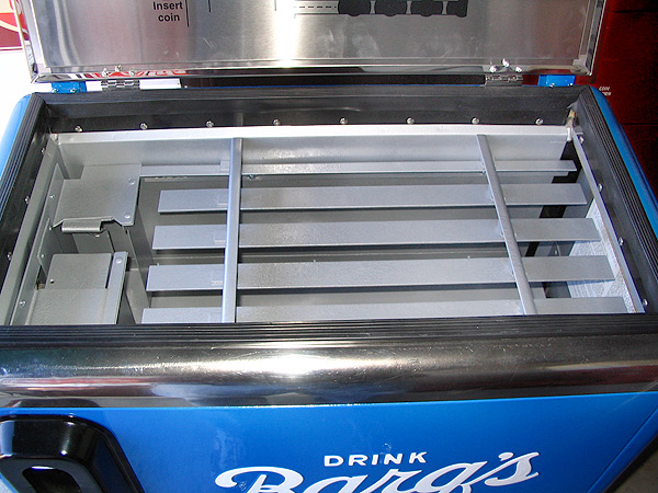 Barq's Ideal 55 Machine - Interior Rack