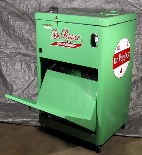 Vendo 23 Spintop Dr Pepper Machine Antique Refinishing