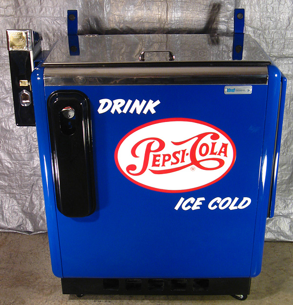 Pepsi Cola Ideal 55 Machine - Front View