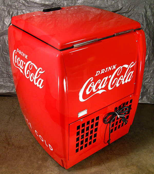 Coca Cola Westinghouse WD-5 Chest Machine - Rear View