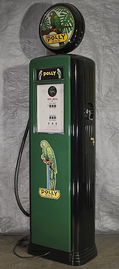 Neptune 855 Polly Gas Pump - Reverse Side