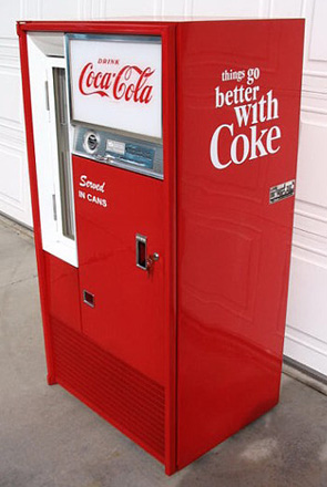 Coca Cola Vendo 63 Machine - Right View
