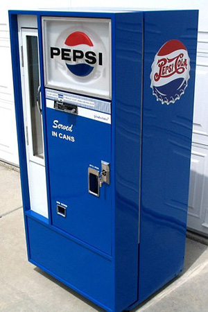 Pepsi Cola Vendo 56 Machine - Right View