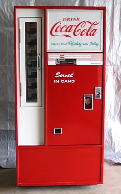 Coca-Cola Vendo 56 Stock Can Machine - Small Image