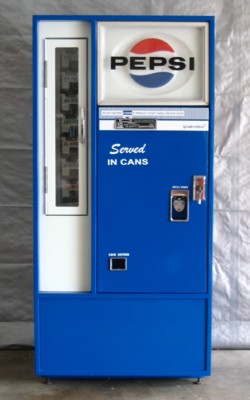 Pepsi-Cola Vendo 56 Stock Can Machine - Small Image
