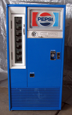 Pepsi-Cola Vendo 63 Stock Can Machine - Small Image