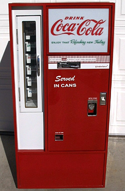 Coca Cola Vendo 56 Machine Photoshoot