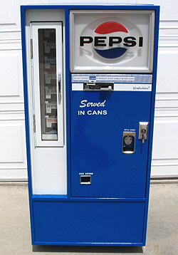 Pepsi Cola Vendo 56 Machine Photoshoot