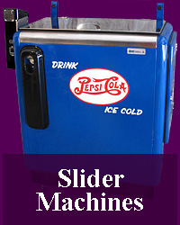 Photoshoots of custom designed soda machines.