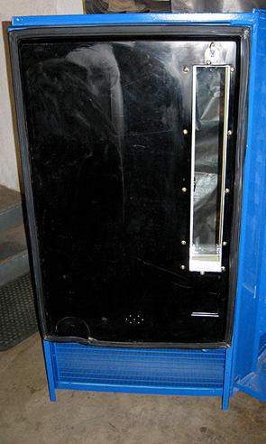 Pepsi Cola Vendo 63 Machine - Back Of Door View