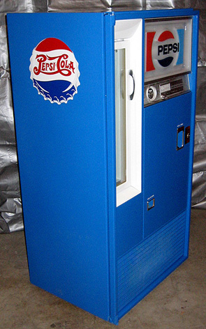 Pepsi Cola Vendo 63 Machine - Right View