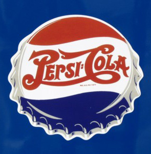 Pepsi Cola Vendo 63 Decal Detail