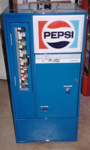 Pepsi-Cola Vendo 56 Square Top Machine