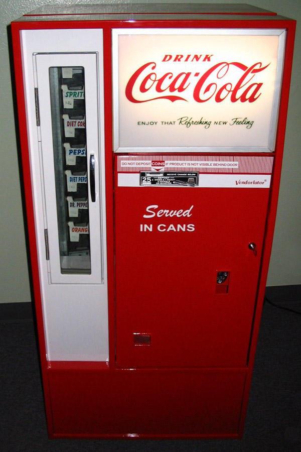 Coca Cola Vendo 56 Machine - Front View