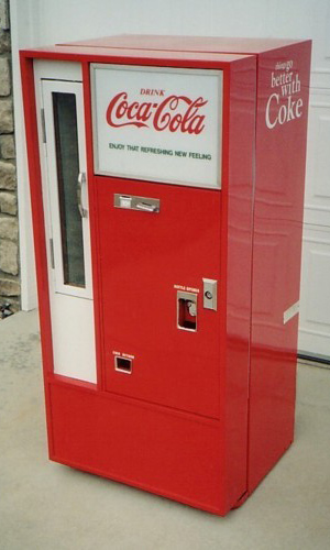 Coca-Cola Vendo 56 Square Top Machine