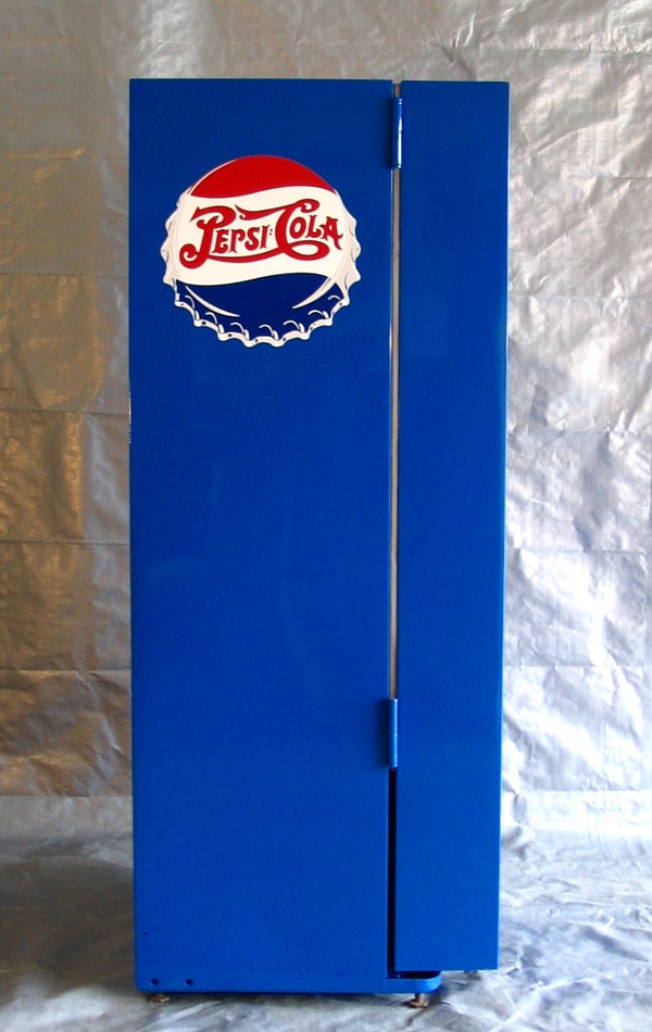 Pepsi-Cola Vendo 56 Can Machine Side View